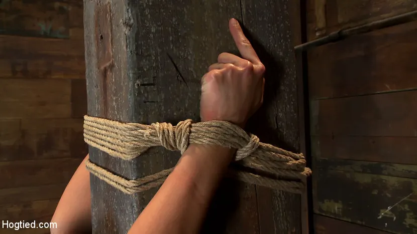 Mahina Zaltana en 'Una hawaiana sexy y caliente está atada a un poste y levantada hasta las puntas de los pies con una brutal cuerda en la entrepierna. ¡La obligan a correrse!' from 'Kink' (foto 9) Kink 'Una hawaiana sexy y caliente está atada a un poste y levantada hasta las puntas de los pies con una brutal cuerda en la entrepierna. ¡La obligan a correrse!' protagonizando Mahina Zaltana (foto 9)