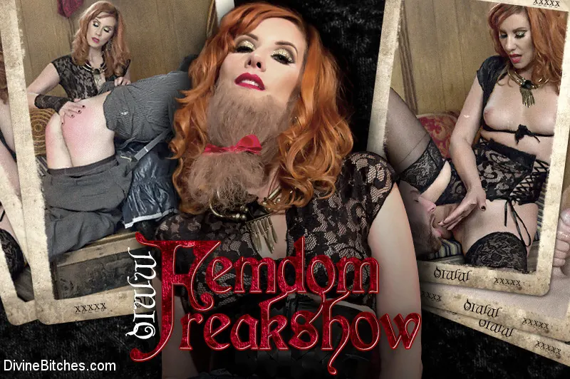 Kink 'Divine Bitches Halloween Special: FemDom Freakshow! SPH cock edging!' starring Maitresse Madeline (Photo 8)