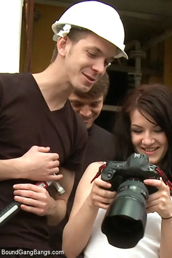 Kink 'The Perfect Picture - Tiny Russian Girl Ganbanged, Two Dicks in Ass' starring Rokki (Photo 14)