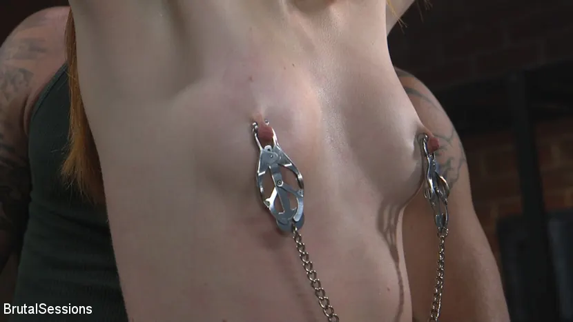 Kink 'gets her whore holes fucked and flogged in bondage' protagonizando Maya Kendrick (foto 4)