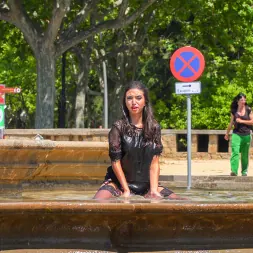 Melody Petite in 'Kink' Spanish Slut Frida Sante Fucked Outdoors (Thumbnail 13)