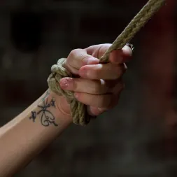 Missy Minks in 'Kink' Super cute next door gets bound by perverted couple Stripped, flogged, fingered and made to cum! (Thumbnail 13)