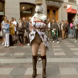 Mona Wales in 'Kink' Church Whore Gets Fucked in the Ass and Covered in Trash!!! (Thumbnail 5)