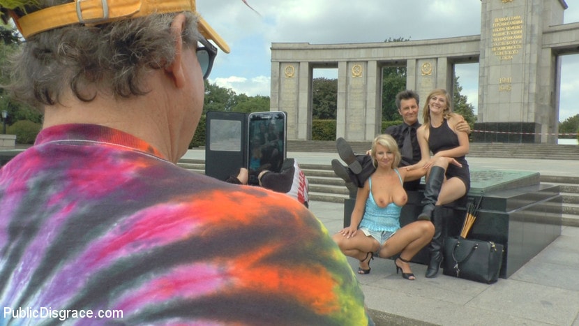 Kink 'Horny Blonde Anal Slut Disgraced for Berlin Tourists' starring Mona Wales (Photo 1)