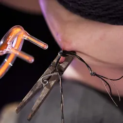 Mona Wales in 'Kink' Pain Slut Pushed to Limits by Electro Latex Dominatrix (Thumbnail 6)