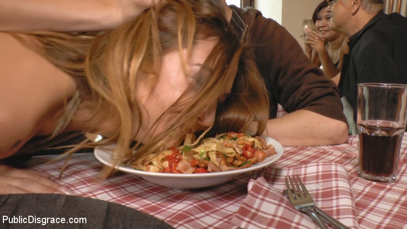 Kink 'Party Girl Gets Pasta with a Side of Balls in her Mouth' starring Mona Wales (Photo 15)