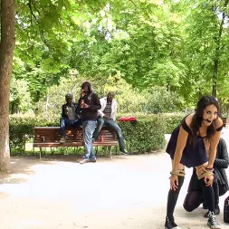 Mona Wales in 'Kink' Perky Carolina Dragged Through Crowded Park and Fisted in Dirty Club (Thumbnail 3)