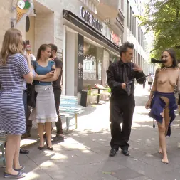 Mona Wales in 'Kink' Porno Virginty taken with a Public Double Penetration (Thumbnail 4)