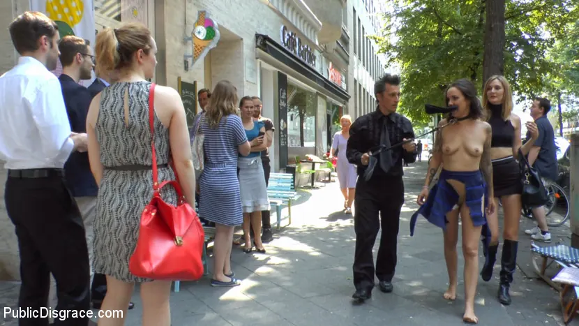 Kink 'Porno Virginty taken with a Public Double Penetration' starring Mona Wales (Photo 21)