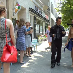 Mona Wales in 'Kink' Porno Virginty taken with a Public Double Penetration (Thumbnail 21)