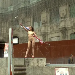 Mona Wales en 'Kink' ¡¡¡Turista americana guarrilla se deshonra públicamente!!! (Miniatura 7)