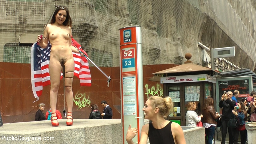 Kink 'Slutty American Tourist Publicly Disgraces Herself!!!' starring Mona Wales (Photo 10)
