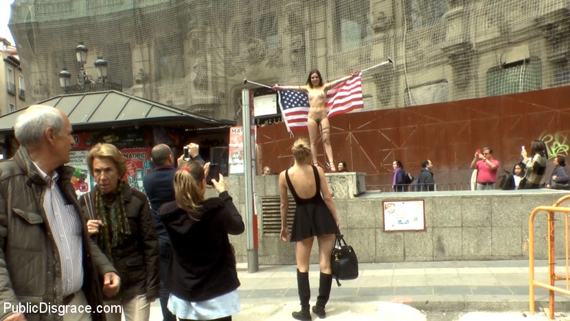 Kink 'Slutty American Tourist Publicly Disgraces Herself!!!' starring Mona Wales (Photo 12)