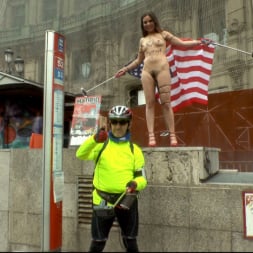 Mona Wales in 'Kink' Slutty American Tourist Publicly Disgraces Herself!!! (Thumbnail 13)