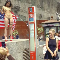 Mona Wales en 'Kink' ¡¡¡Turista americana guarrilla se deshonra públicamente!!! (Miniatura 29)