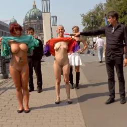 Mona Wales in 'Kink' Two Berlin Freaks Get an Intense Public Shaming and Fucking (Thumbnail 7)