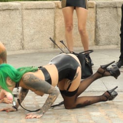 Mona Wales in 'Kink' Two Slutty Whores Disgraced in Spanish Extreme Public Orgy! (Thumbnail 26)