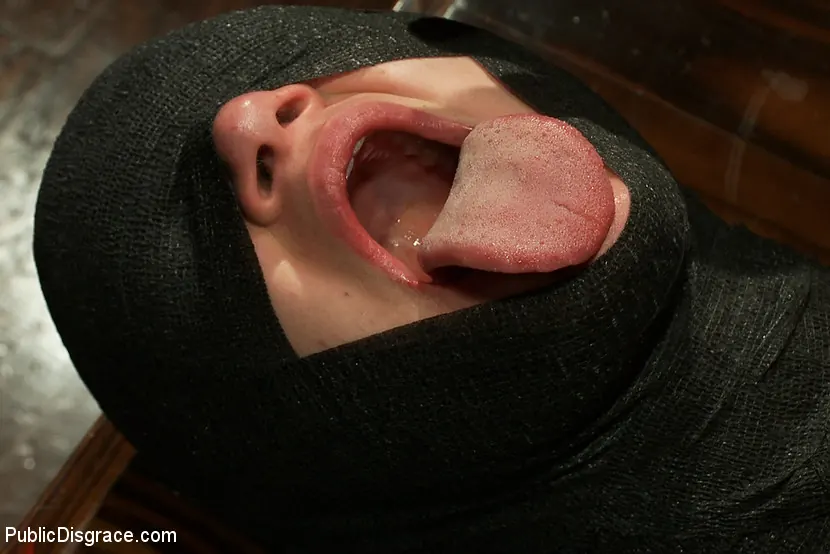 Kink 'Tall Blonde Amateur Gets Fucked While Wearing Blackout Contact Lenses - She Can't See a Thing!!' starring Natasha Lyn (Photo 2)