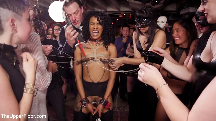 Kink 'Servicio de zorras anales bien entrenadas en Folsom Orgy' protagonizando Nikki Darling (foto 8)