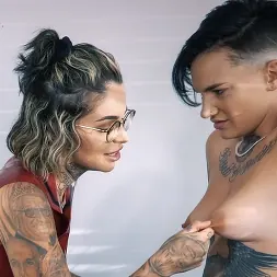 Nikki Hearts in 'Kink' Caught and Blackmailed: Leigh Raven Takes Nikki Heart (Thumbnail 17)