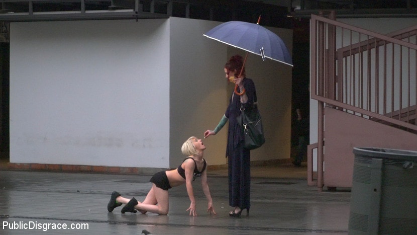 Kink '熱狂した雌犬は雨の中でぶら下がって鞭打ちを受けた！ - パート1' 主演 Nora Barcelona (写真 7)