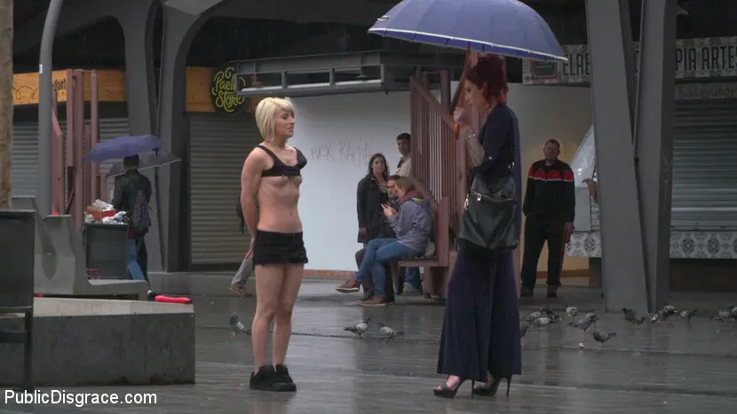 Nora Barcelona in 'Eager Bitch Spanked And Flogged In The Rain! - Part 1' from 'Kink' (Photo 10) Kink 'Eager Bitch Spanked And Flogged In The Rain! - Part 1' starring Nora Barcelona (Photo 10)