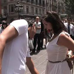 Oliver in 'Kink' Fully Nude and Barefoot in Public (Thumbnail 14)