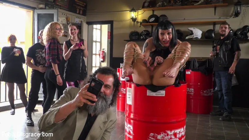 Kink 'Fugitive Biker Bar Gets Serviced! - Part 2' starring Oliver Pina (Photo 10)