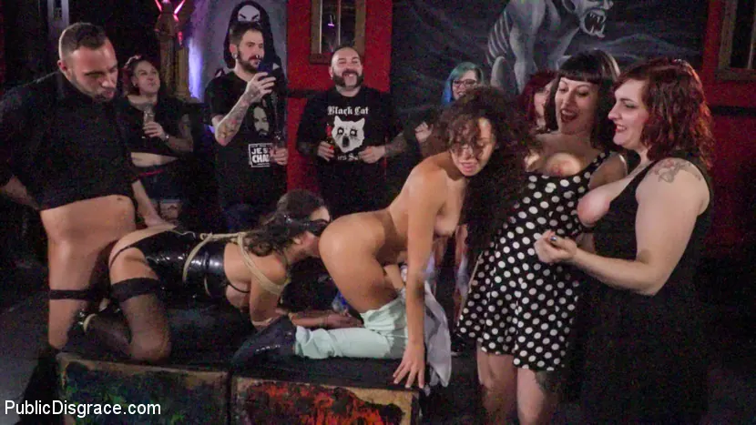 Kink 'Underground Goth Club turns into a Wild Fuck Party!' starring Melody Petite (Photo 17)