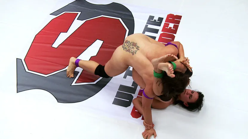 Kink 'Two Strong Welter Weight Babes Battle for the chance to fuck the champ' starring Penny Barber (Photo 5)