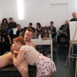 Penny Pax in 'Kink' Slutty redhead shocks art students by taking giant cock in all holes (Thumbnail 13)