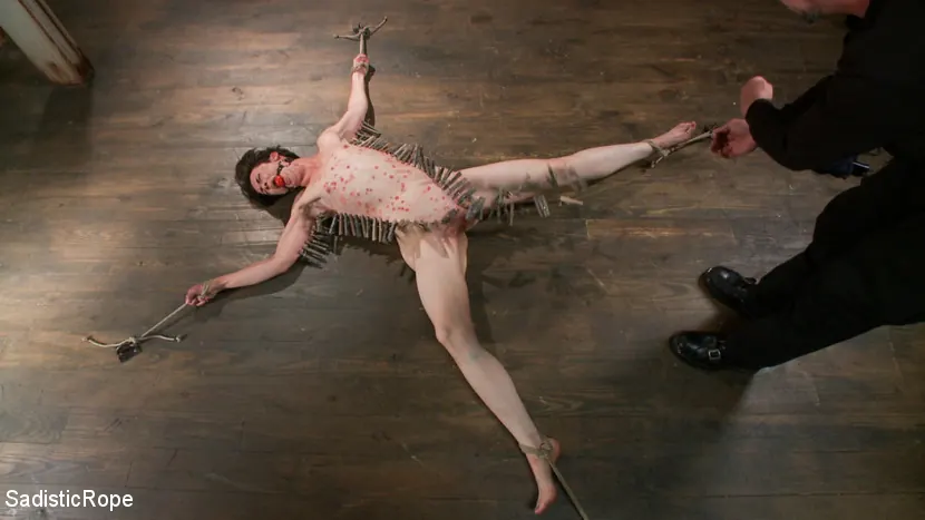 Kink 'Newbie gets the full treatment! Extreme bondage and brutal torment!!!' starring Pink (Photo 4)