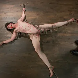 Pink in 'Kink' Newbie gets the full treatment! Extreme bondage and brutal torment!!! (Thumbnail 4)