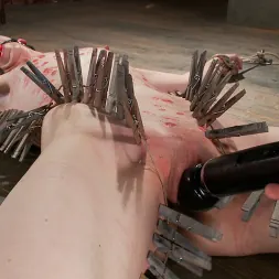 Pink in 'Kink' Newbie gets the full treatment! Extreme bondage and brutal torment!!! (Thumbnail 5)