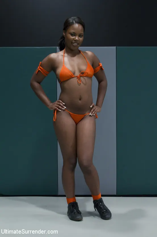 Kink 'Blond battles stronger black girl The only non-scripted competitive sex wrestling in the world' starring Rain DeGrey (Photo 9)