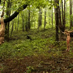 Rain DeGrey in 'Kink' The Dig: The conclusion. A BDSM Abduction Horror Feature film Out door bondage at its best! (Thumbnail 16)