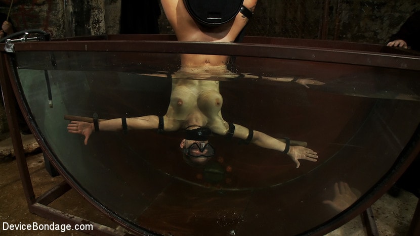 Kink 'Underwater Inverted Sybian Helpless big tittied blonde suffers mindblowing orgasms' starring Rain DeGrey (Photo 9)