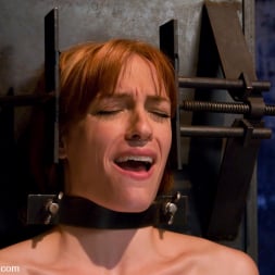 Renee Broadway in 'Kink' Anal Audition: Hot firey redhead doused with a gallon enema! (Thumbnail 11)