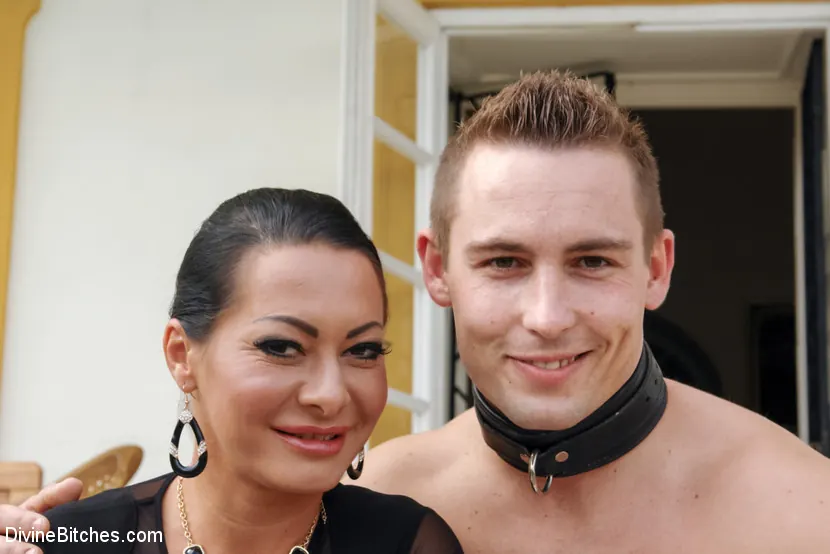 Kink 'Garden of Submission: Sandra Romain Returns!' starring Sandra Romain (Photo 1)