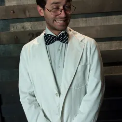 Sara May in 'Kink' Spanish Hottie gets Throat Fucked on the Street Bound in front of a busy cafe! (Thumbnail 8)