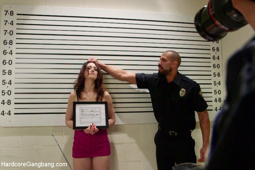 Kink 'Brutality Exposed: Sarah Shevon blackmails Police to Gangbang her!' starring Sarah Shevon (Photo 19)
