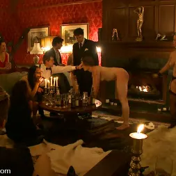 Sarah Shevon in 'Kink' Preparing for Guests on the Upper Floor (Thumbnail 4)