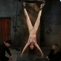 Seda in 'Kink' Girl next door put upside down, severely flogged and made to cum On screen tying and real BDSM play (Thumbnail 2)