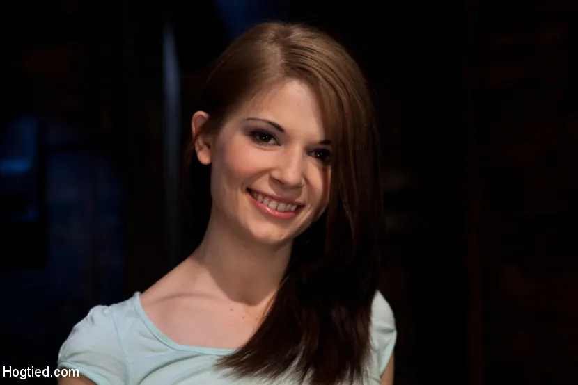 Kink 'Severely bound into a brutal hogtie and pulled to the breaking point Made to cum over and over!' starring Sensi Pearl (Photo 2)