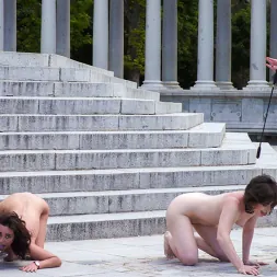 Silvia Rubi in 'Kink' Pet Bitches Disgraced on Public Walk (Thumbnail 4)