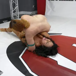 Simone Garza in 'Kink' Barbary Rose vs Simone Garza: Major Ass Smother For The Loser (Thumbnail 10)