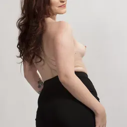 Simone Sonay in 'Kink' Casting Couch: MILF talent recruiter initiates horny lesbian slut! (Thumbnail 1)