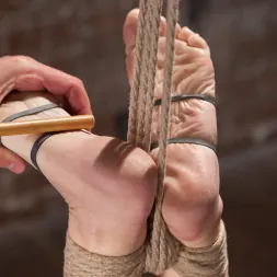 Simone Sonay in 'Kink' MILF Masochist in Tight Bondage (Thumbnail 1)