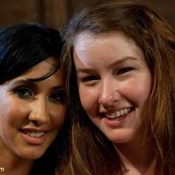 Sofia Lauryn in 'Kink' Amateur Hottie Tries Electricity With Isis Love (Thumbnail 8)