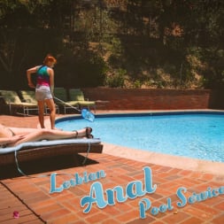 Sovereign Syre in 'Kink' Lesbian Anal Pool Service: Sovereign Syre Trains Penny Pax's Ass (Thumbnail 1)